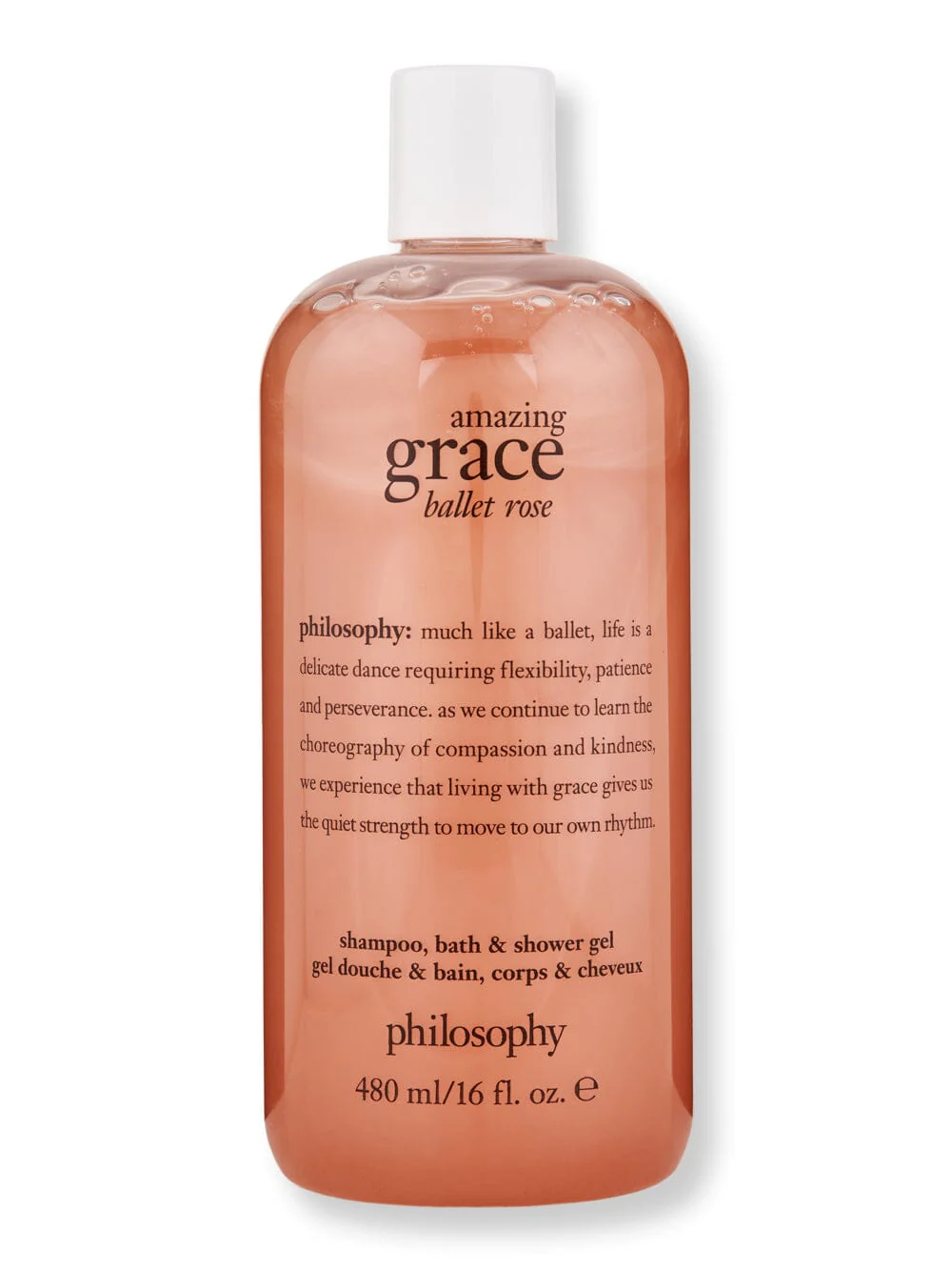 Philosophy Amazing Grace Ballet Rose Shower Gel 16 oz 480 ml