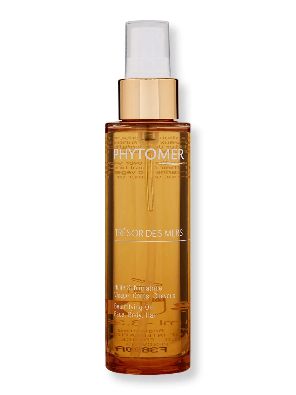 Phytomer Tresor Des Mers Beautifying Oil Face Body Hair 100 ml