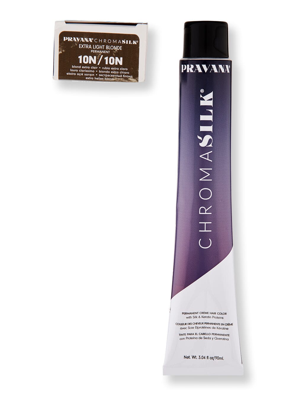 Pravana Chromasilk Creme Hair Color 3 oz 10N Extra Light Blonde