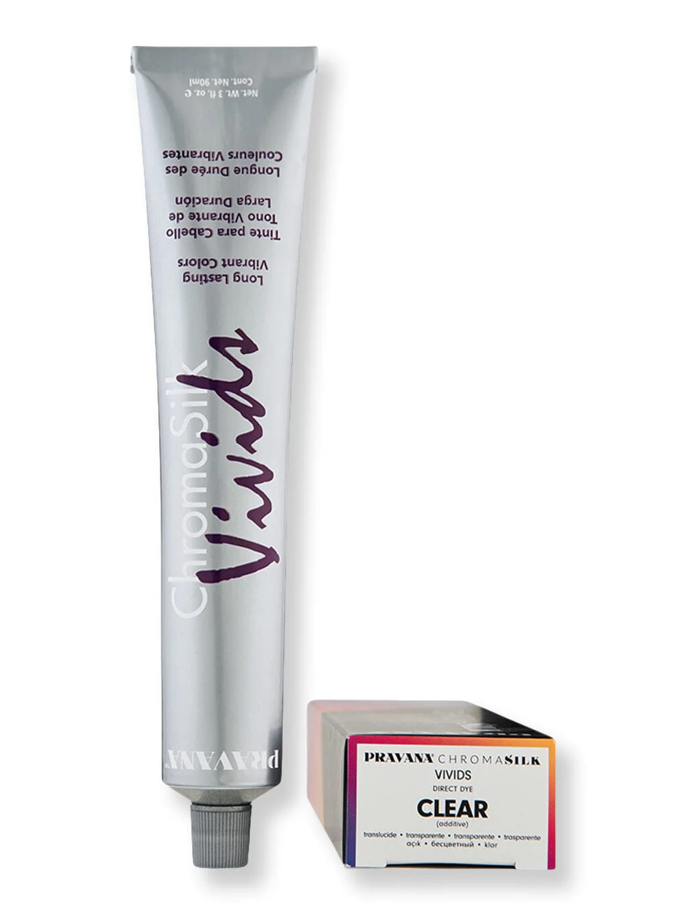 Pravana ChromaSilk Vivids Hair Color 3 oz Clear