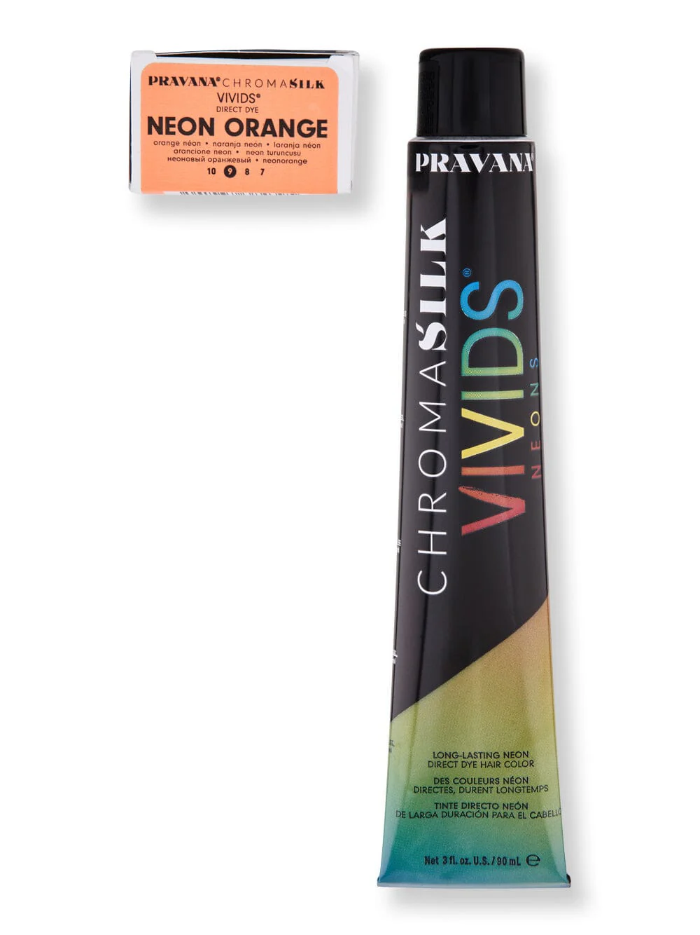 Pravana ChromaSilk Vivids Neons Hair Color 3 oz Orange