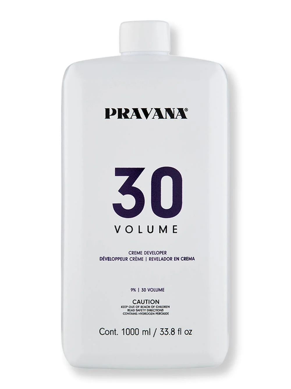 Pravana Creme Developer 30 Volume 33.8 oz 1 L
