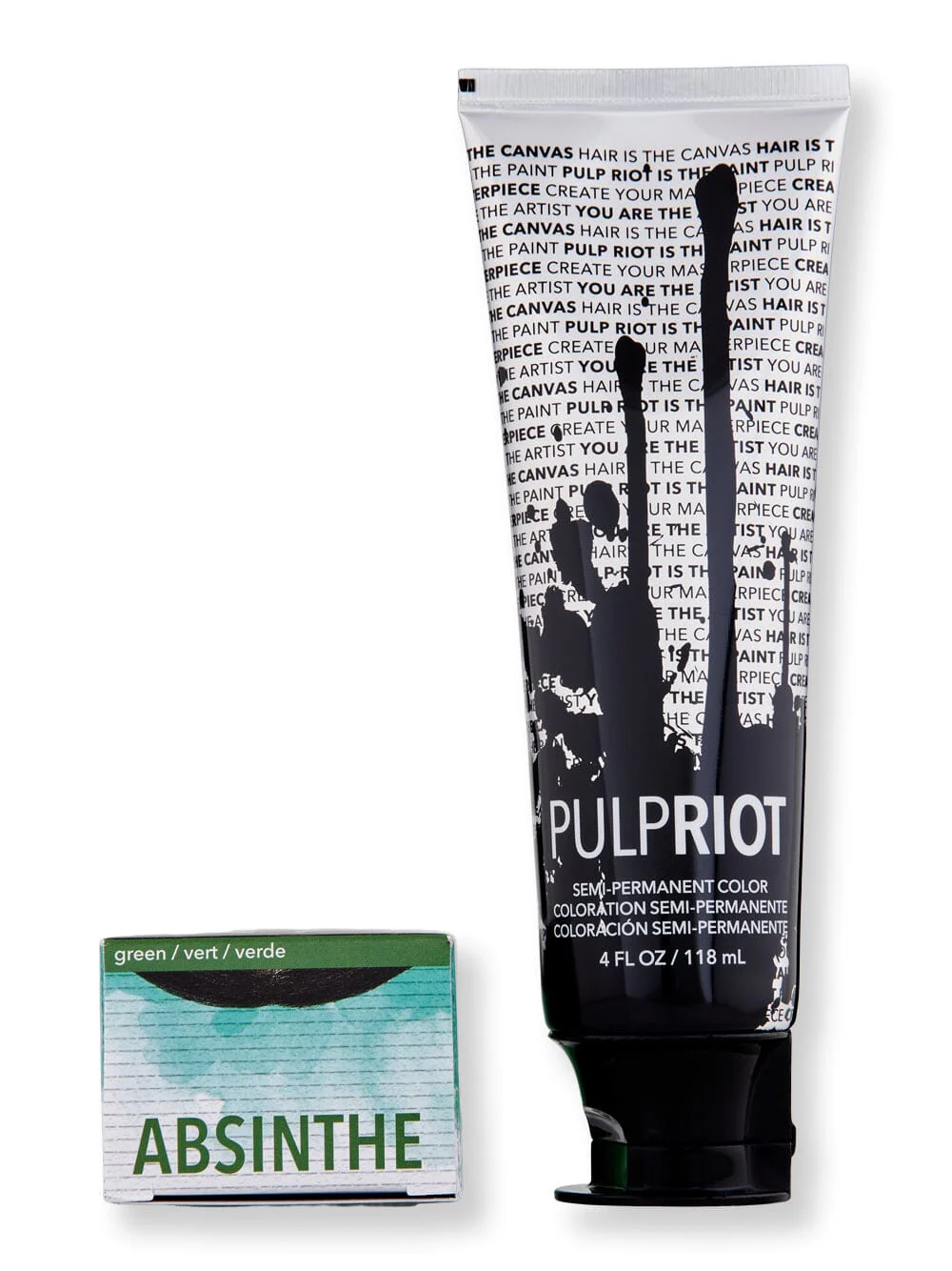 Pulp Riot Semi-Permanent Haircolor 4 oz Absinthe