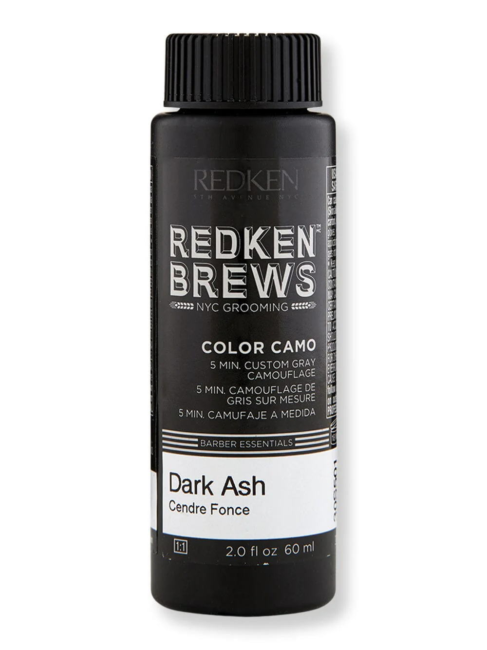 Redken Brews Color Camo 2 oz 60 ml 1NA Dark Ash