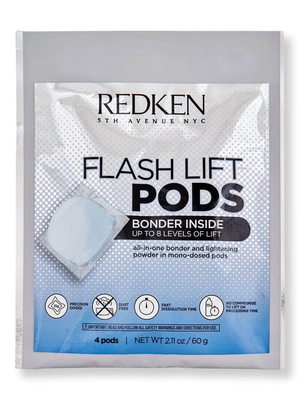 Redken Flash Lift Pods Bonder Inside 4 Ct