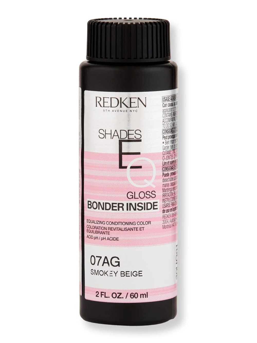 Redken Shades EQ Gloss Bonder Inside 2 oz 07AG Smokey Beige
