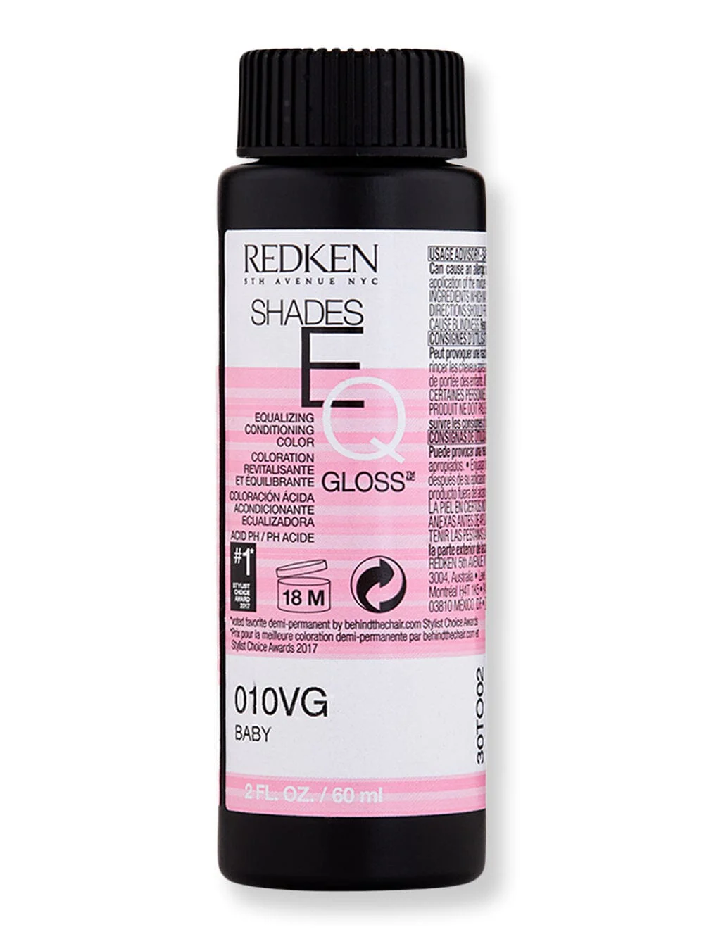 Redken Shades EQ Gloss 2 oz 010VG Baby