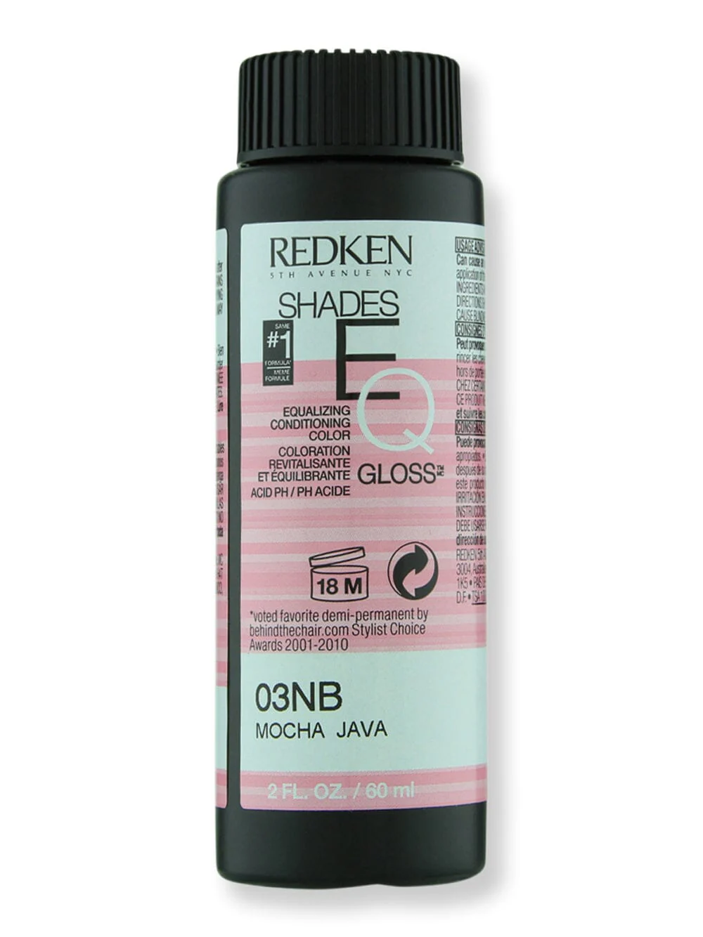 Redken Shades EQ Gloss 2 oz 60 ml 03NB Mocha