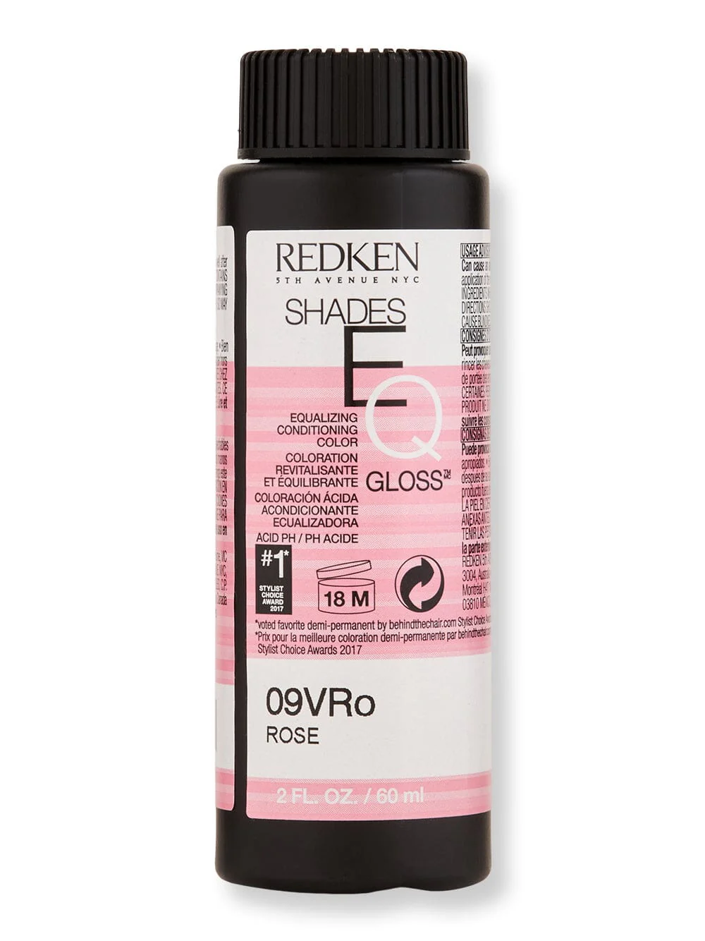 Redken Shades EQ Gloss 2 oz 09VRo Rose