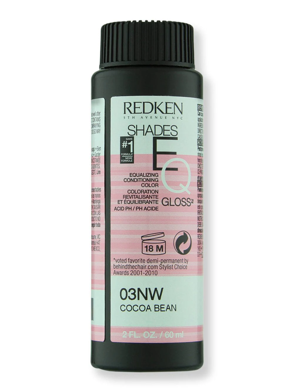 Redken Shades EQ Gloss 2 oz 60 ml 03NW Cocoa Bean