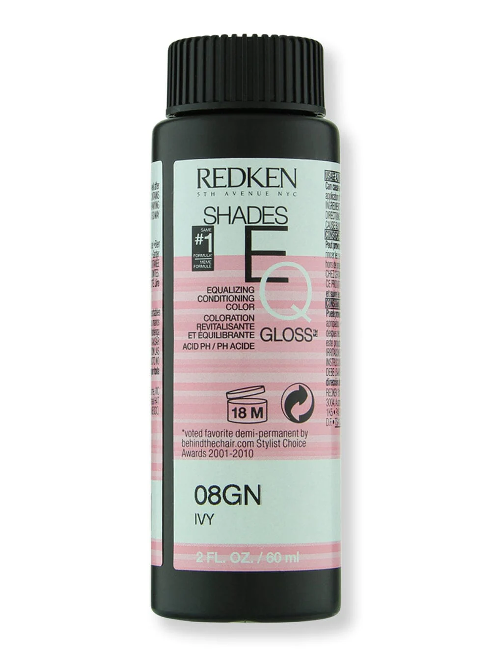 Redken Shades EQ Gloss 2 oz 60 ml 8GN Green Ivy