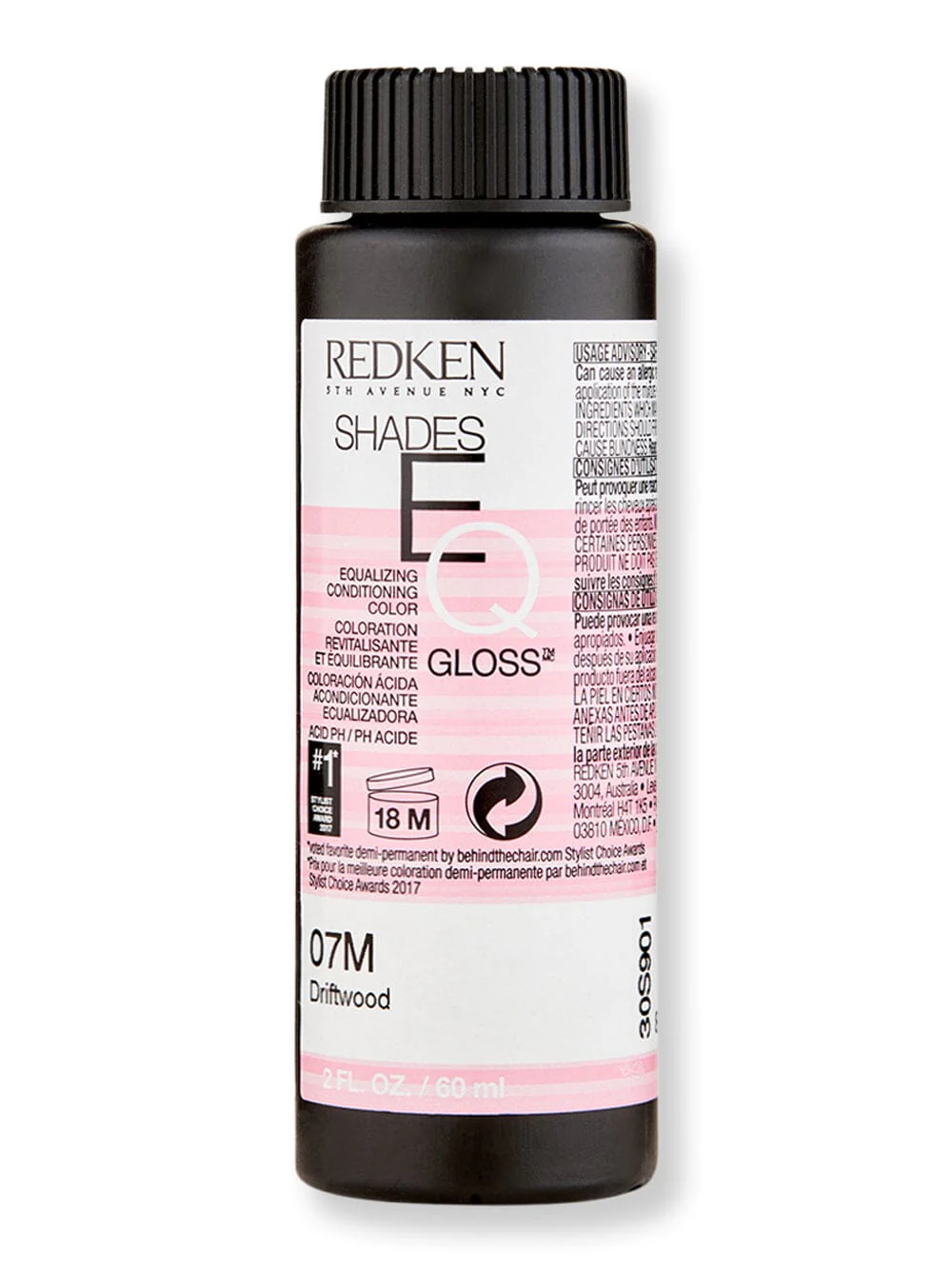 Redken Shades EQ Gloss 2 oz 60 ml 07M Driftwood