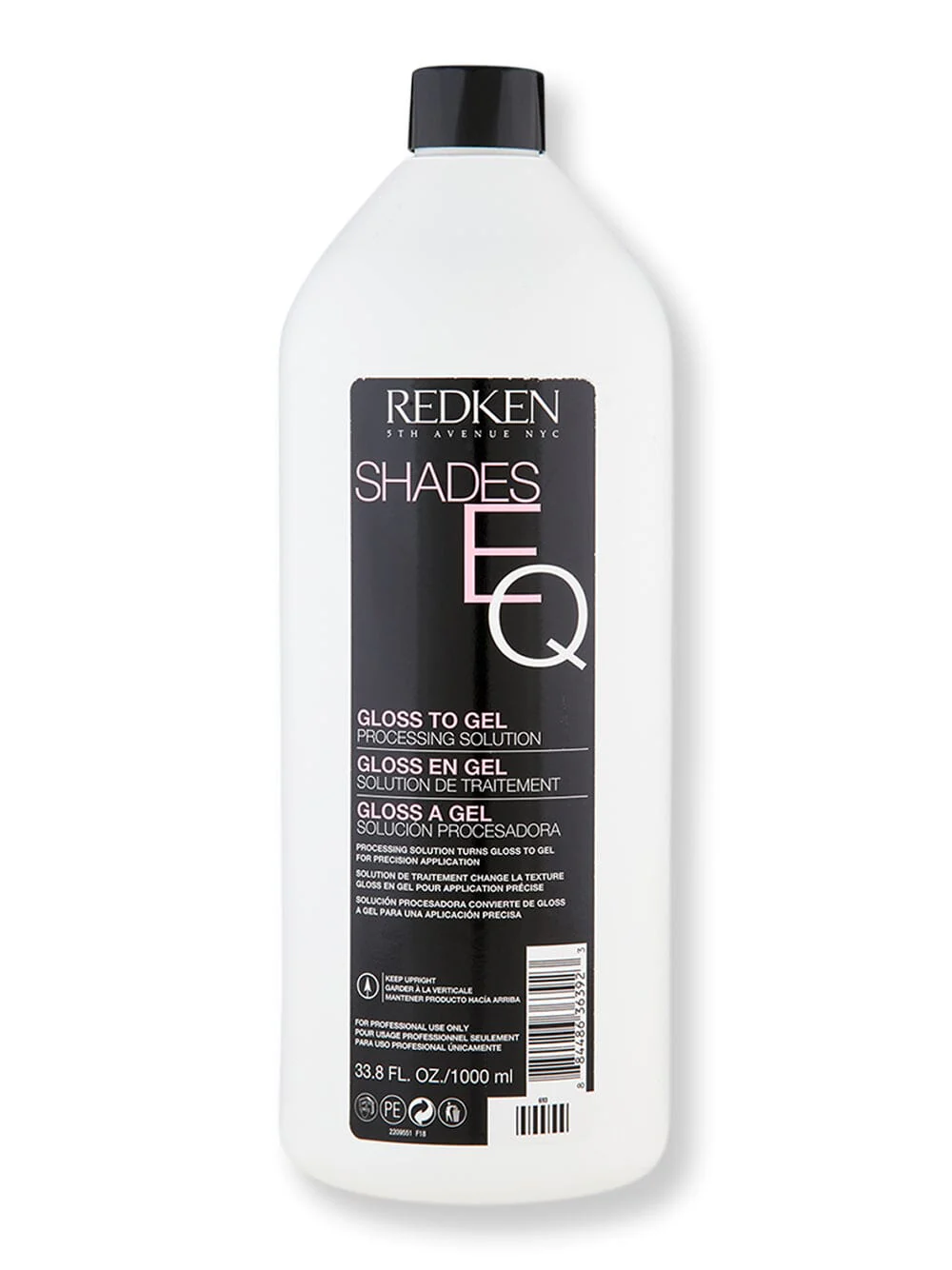 Redken Shades EQ Gloss to Gel Processing Solution Liter