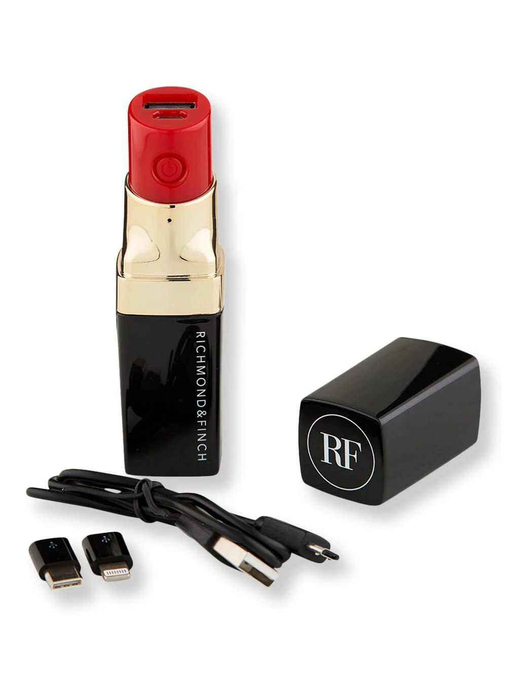 Richmond & Finch Lipstick Powerbank Black
