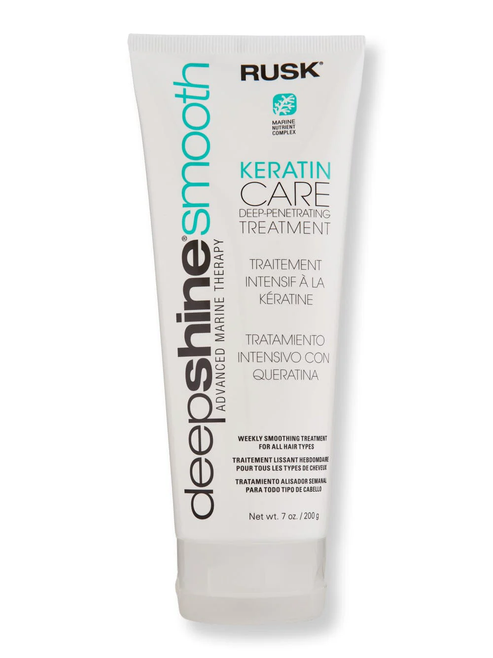 Rusk Deepshine Smooth Keratin Care Deep Penetrating Treatment 7 oz