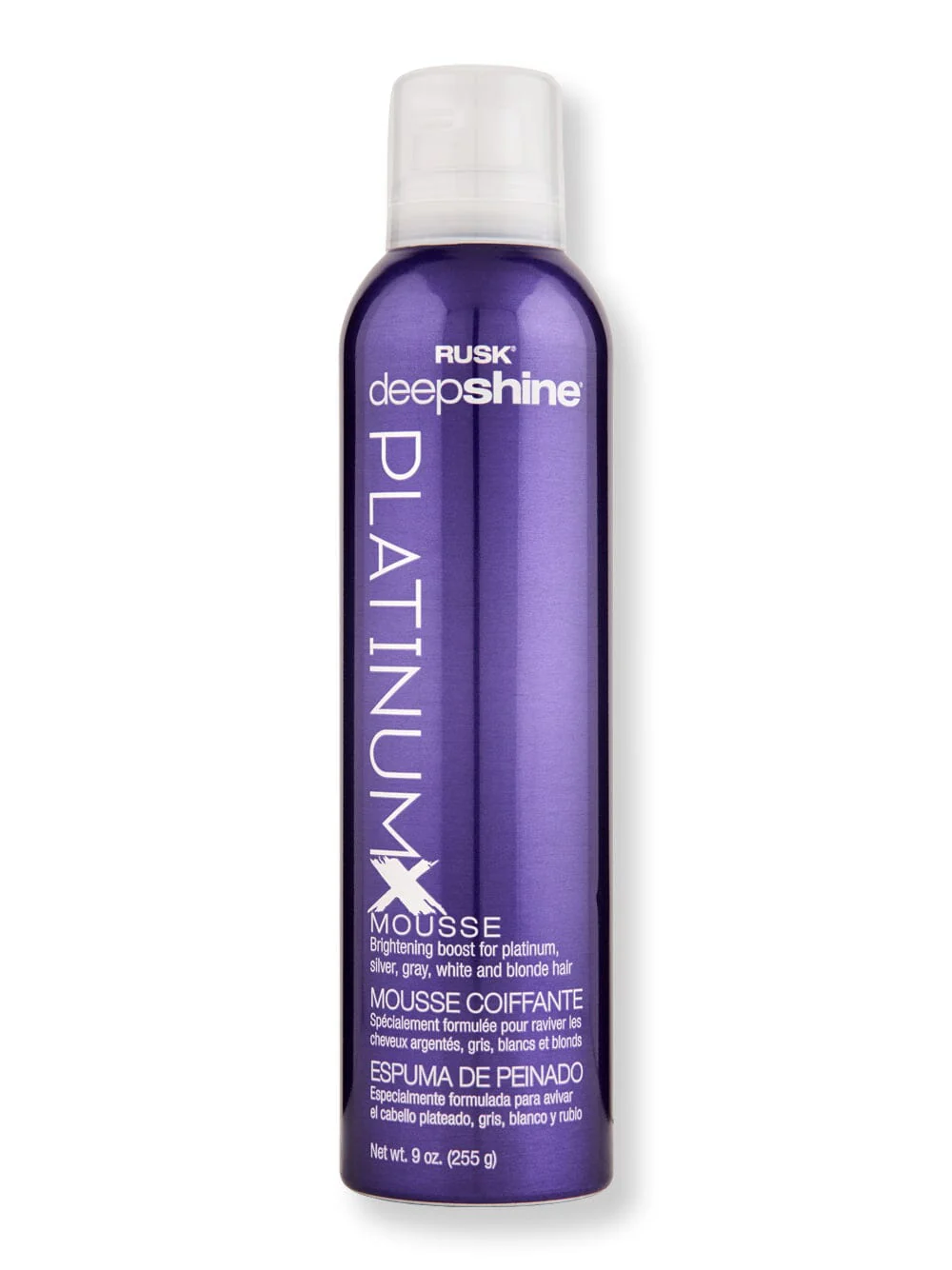 Rusk Platinumx Mousse 9 oz