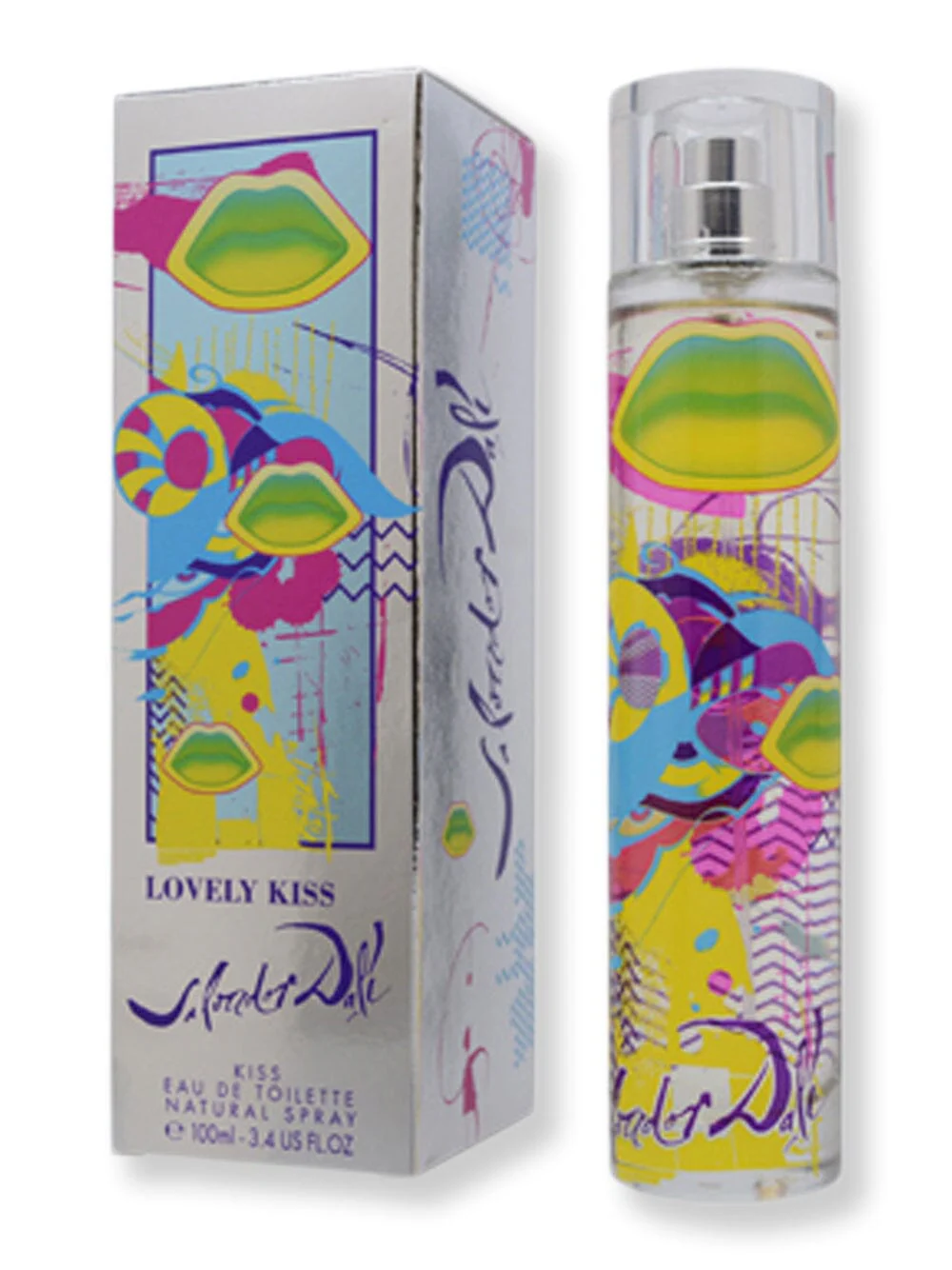 Salvador Dali Lovely Kiss EDT Spray 3.4 oz100 ml