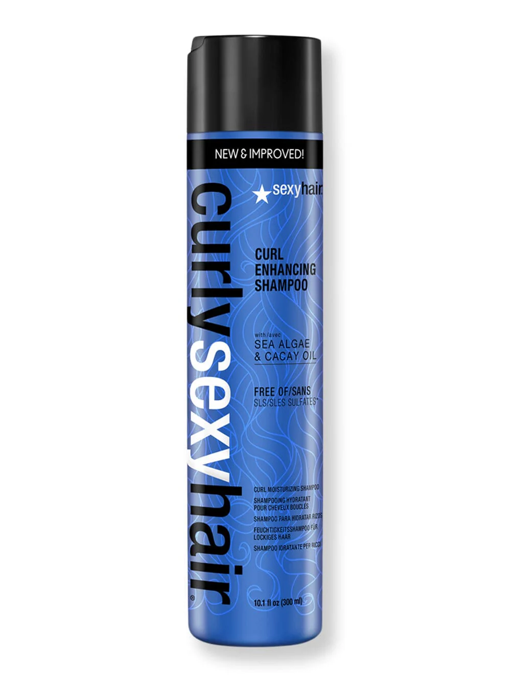 Sexy Hair Curly Sexy Hair Curl Enhancing Shampoo 10.1 oz 300 ml