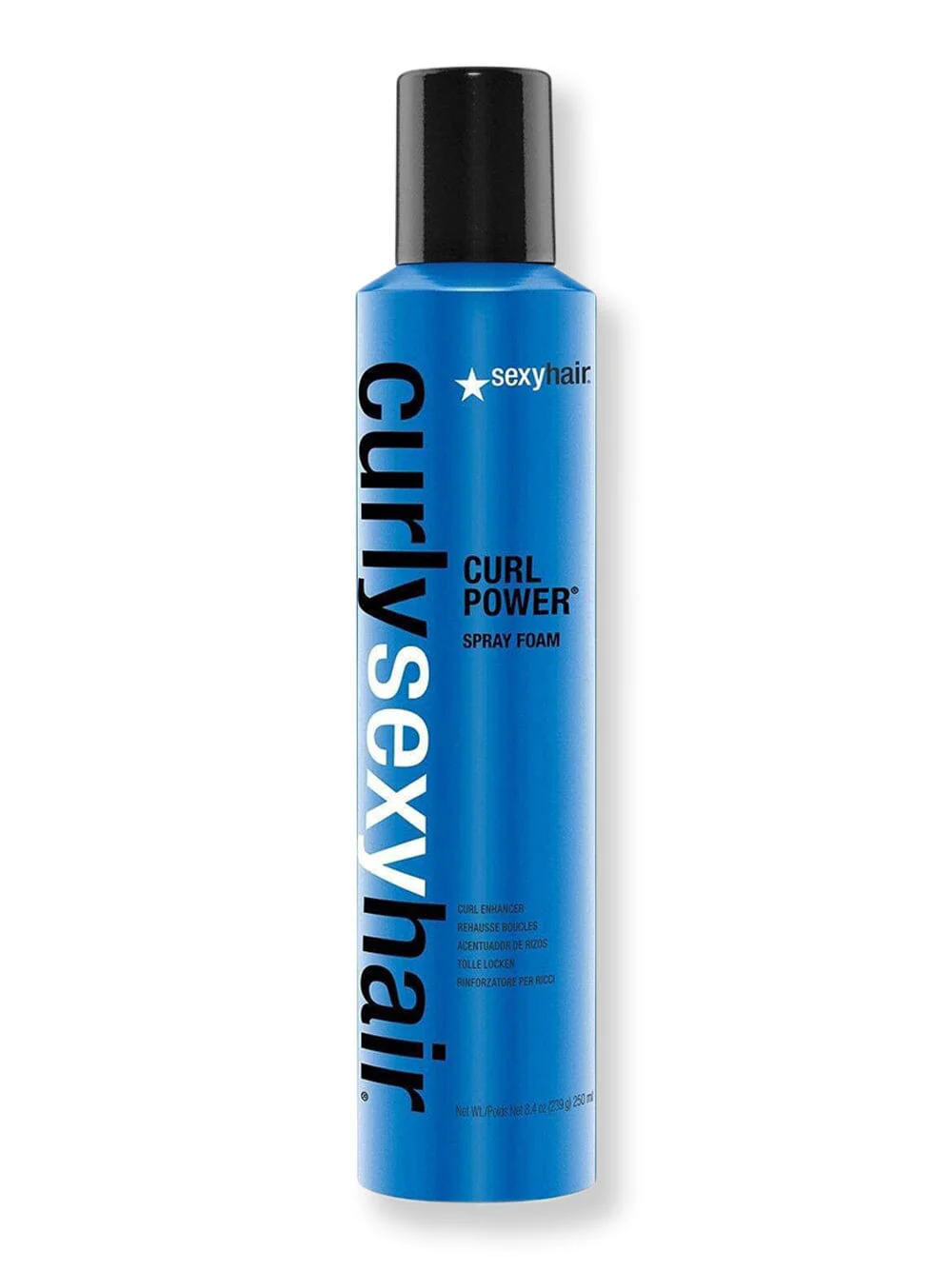 Sexy Hair Curly Sexy Hair Curl Power Spray Foam 8.4 oz 250 ml