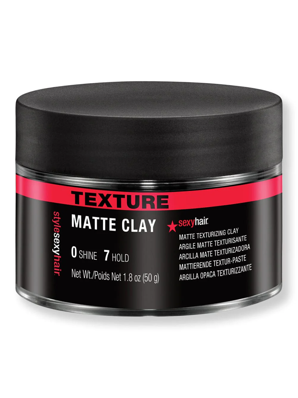 Sexy Hair Style Sexy Hair Matte Clay Matte Texturizing Clay 1.8 oz 50 g