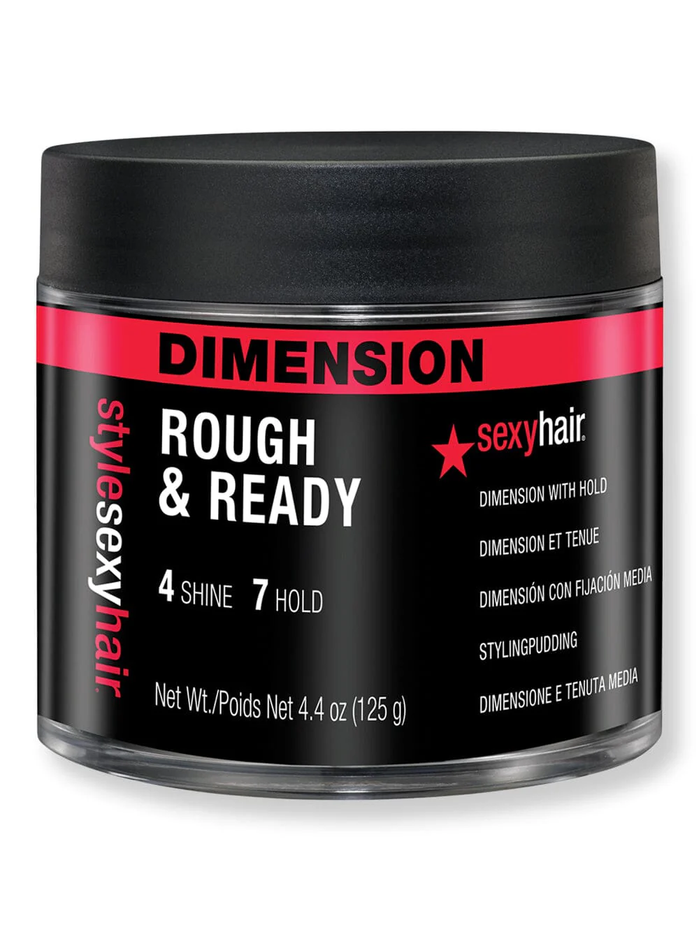 Sexy Hair Style Sexy Hair Rough & Ready Dimension with Hold 4.4 oz 155 ml