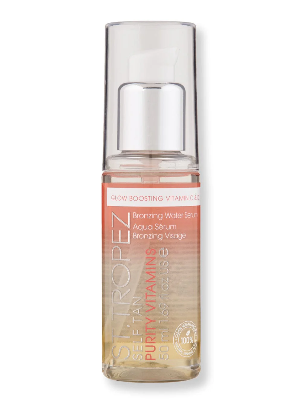 St. Tropez Self Tan Purity Vitamins Face Serum 1.7 oz 50 ml