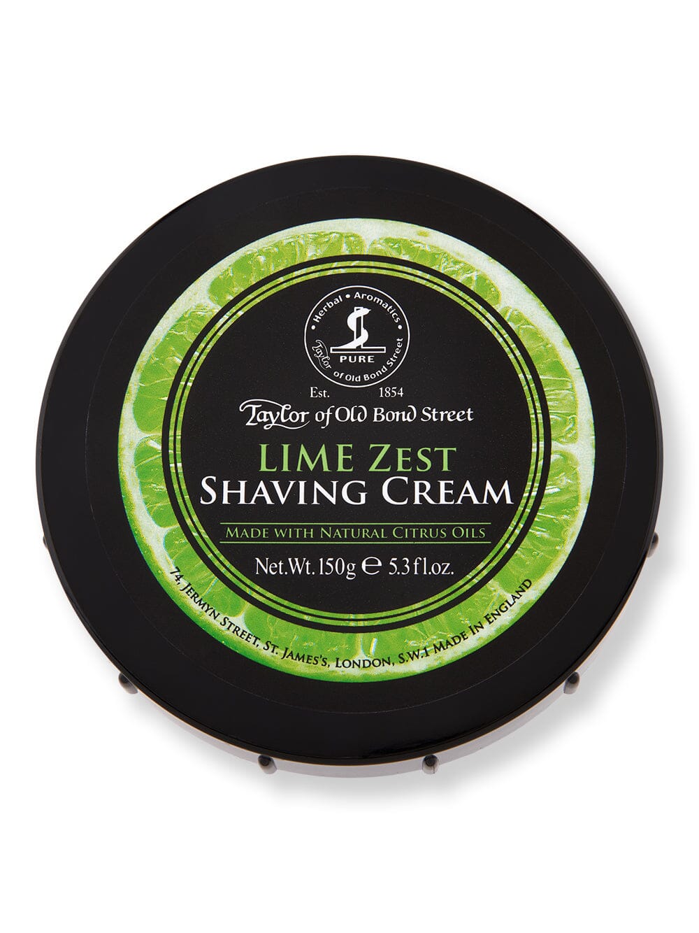 Taylor of Old Bond Street Lime Zest Shaving Cream 150 g