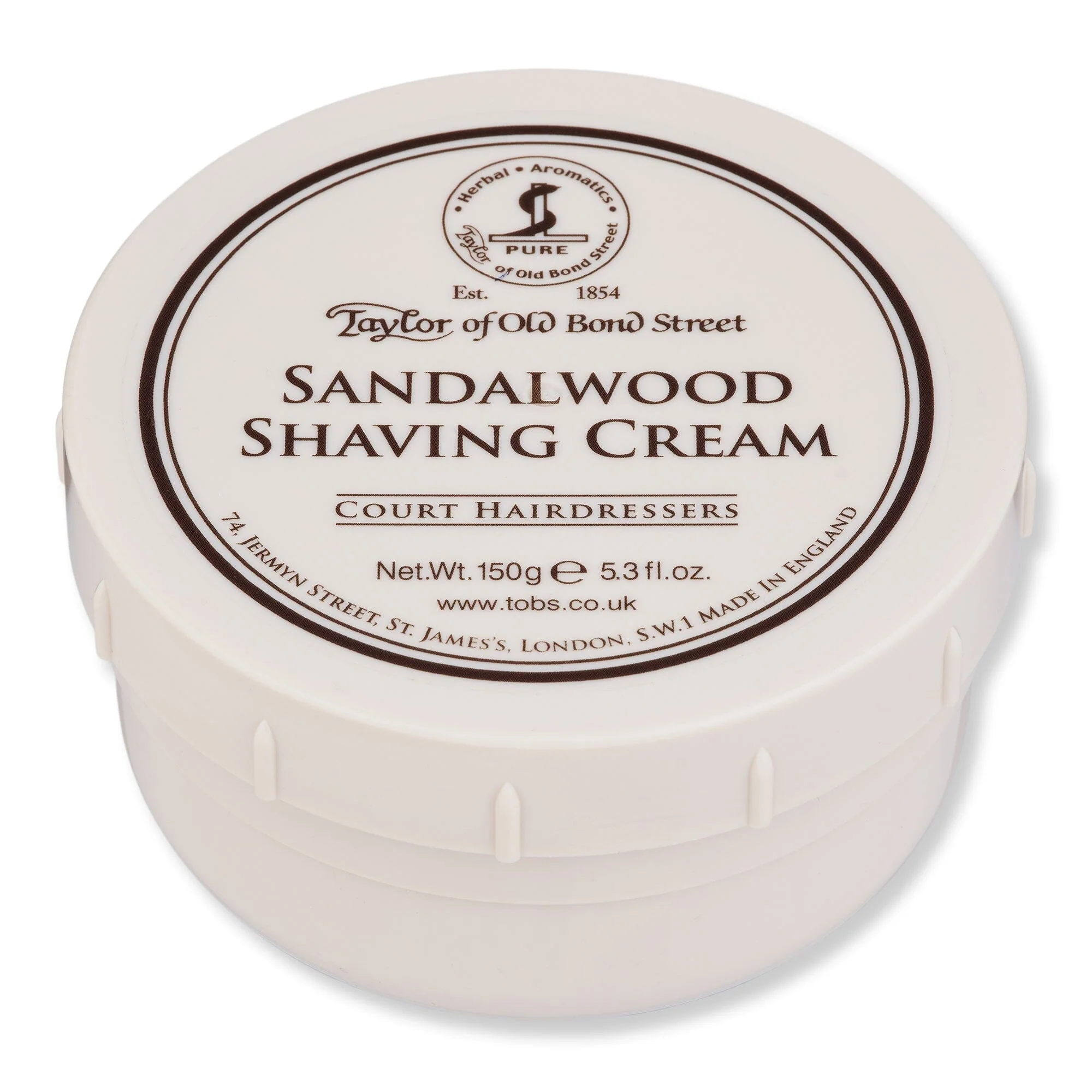 Taylor of Old Bond Street Sandalwood Shaving Cream 150 g