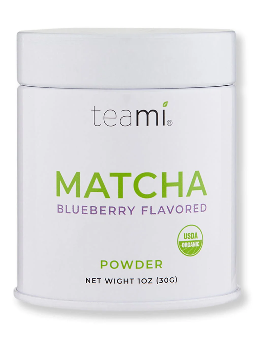 Teami Blends Matcha Blueberry Flavor Tin 1 oz