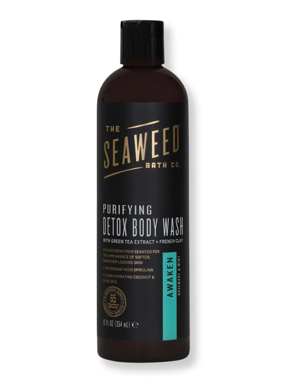 The Seaweed Bath Co. Purifying Detox Body Wash Awaken 12 oz