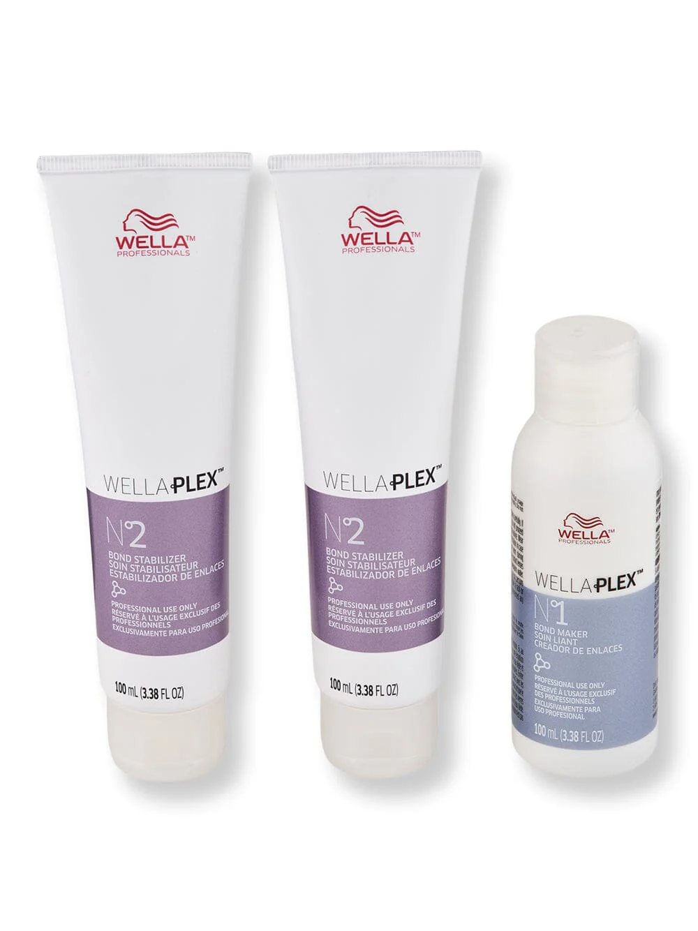 Wella Wellaplex Small Kit Step 1+2 ESF 3.38 oz 3 ct