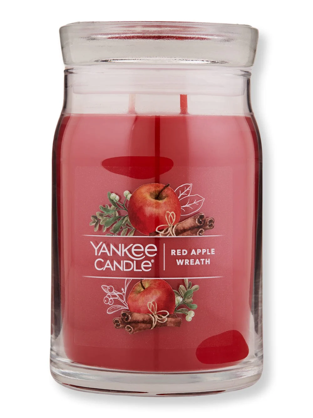 Yankee Candle Red Apple Wreath Signature Large Jar Candle 20 oz